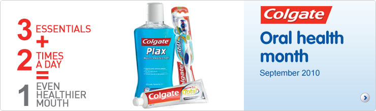 Colgate brand treatment